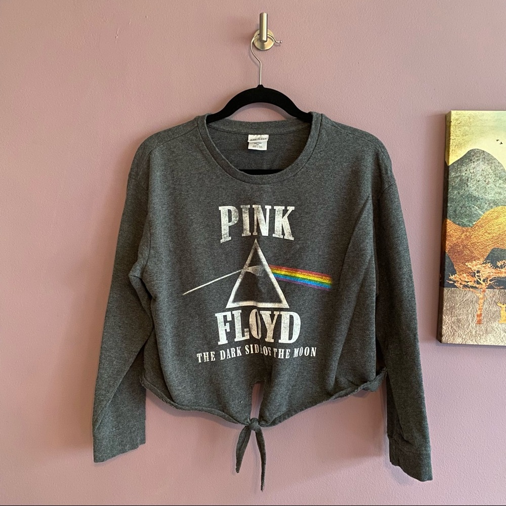 Pink Floyd Crop Sweatshirt